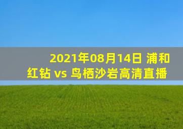 2021年08月14日 浦和红钻 vs 鸟栖沙岩高清直播